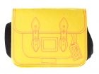 Shoulder bag B2S felt yellow