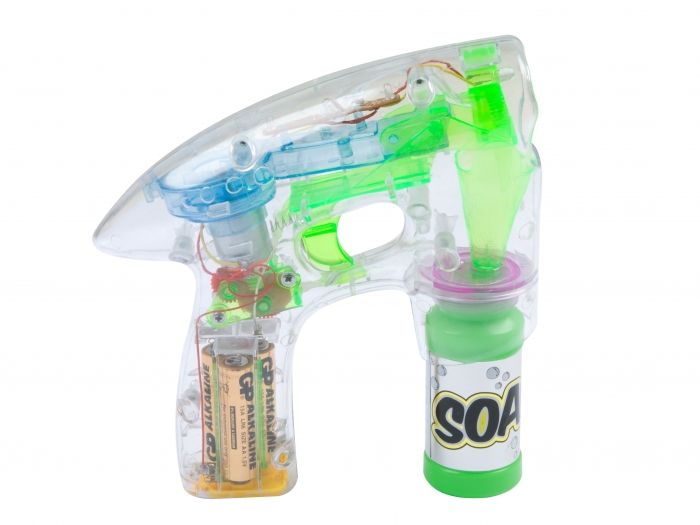 Bubble Blaster transparent w.light&bubble solution - 1