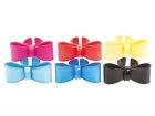Ring Bow 6 assorted colours acrylic