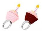 Lip gloss B-day cake ring 2 assorted colours
