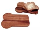 Bread board set Sandwich acacia wood