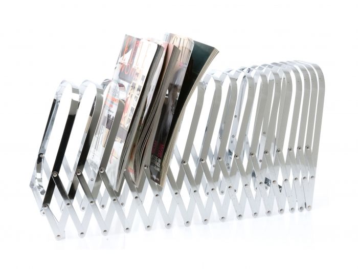 Magazine rack Extension steel chrome - 1